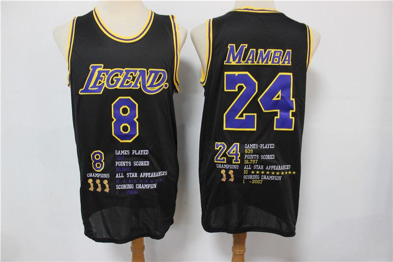 Men Los Angeles Lakers #8 Bryant black Commemorative 2021 NBA Jersey->los angeles lakers->NBA Jersey